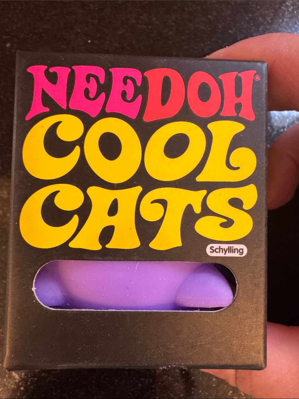 NIB 100% Auth Needoh Cool Cats Purple Toy